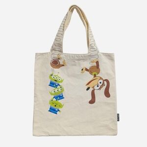 Hong Kong Disneyland Disney tote bag Toy Story slinky dog Little Green Men Alien